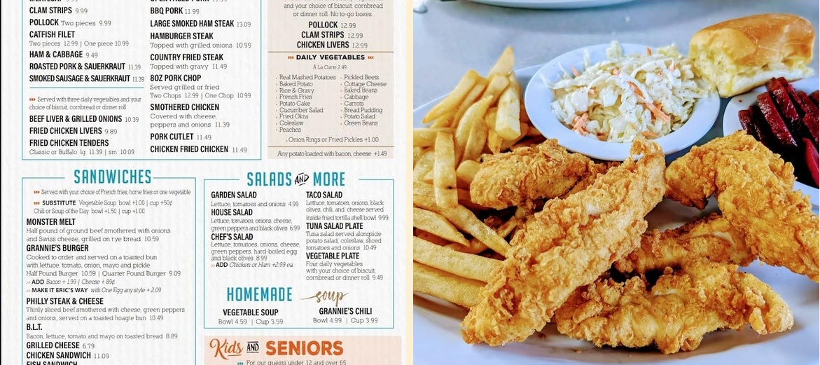 Grannie's Country Cookin' Restaurant